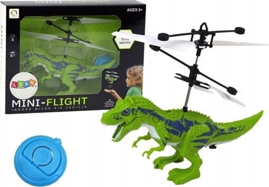 Picture of LeanToys Latajcy Dinozaur Helikopter Sterowany Rk Zielony