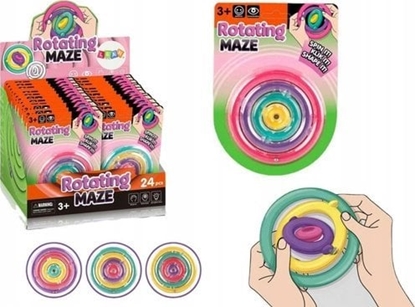 Picture of LeanToys Zabawka Sensoryczna Antystresowe Rotujce Kóka