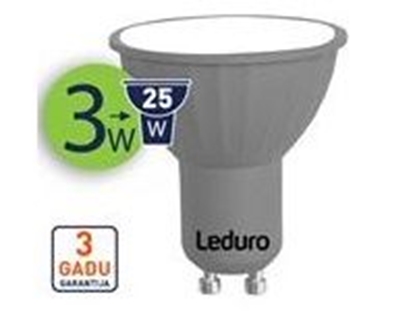 Picture of LEDURO LED spuldze PAR16 GU10 3W 3000K