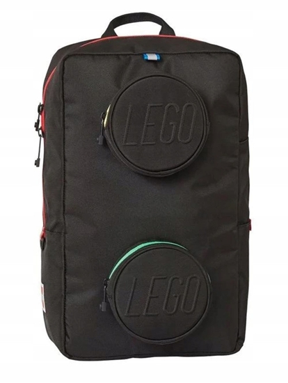Picture of LEGO Brick 1x2 Backpack 20204-0354 Czarne One size