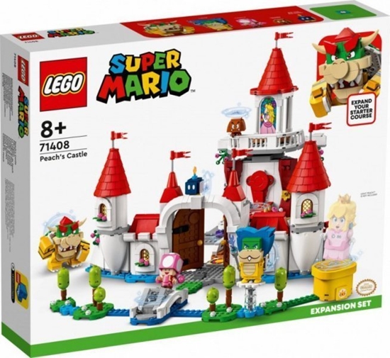 Picture of LEGO Super Mario Zamek Peach - zestaw rozszerzajcy (71408)