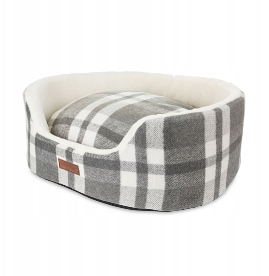 Picture of Legowisko dla psa, wzr: szara krata, 60*48*20cm
