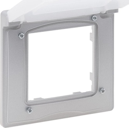 Picture of Legrand Ramka pojedyncza Legrand Niloe Step 863396 IP44 aluminium