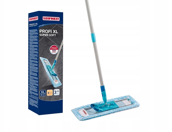 Изображение LEIFHEIT Floor brush with folding cat box Profi XL super soft 42cm 4006501554574