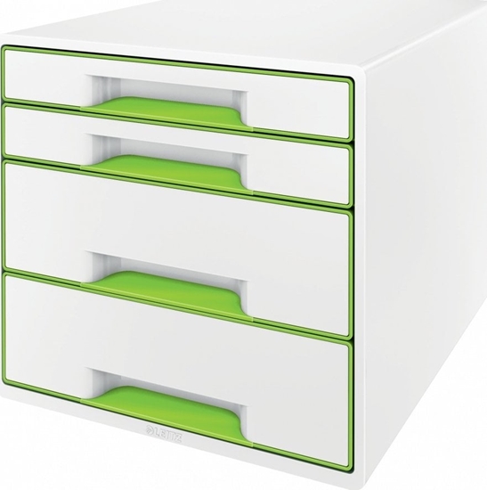 Picture of Leitz Pojemnik z 4 szufl Leitz WOW zielony