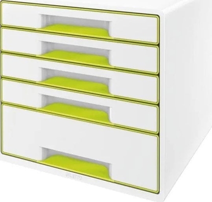 Picture of Leitz Pojemnik z 5 szufl Leitz WOW zielony