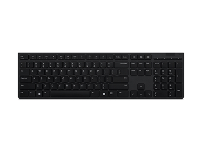 Picture of Lenovo 4Y41K04031 keyboard RF Wireless + Bluetooth US International Grey