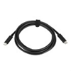 Picture of Lenovo 4X90Q59480 USB cable 2 m USB 3.2 Gen 1 (3.1 Gen 1) USB C Black