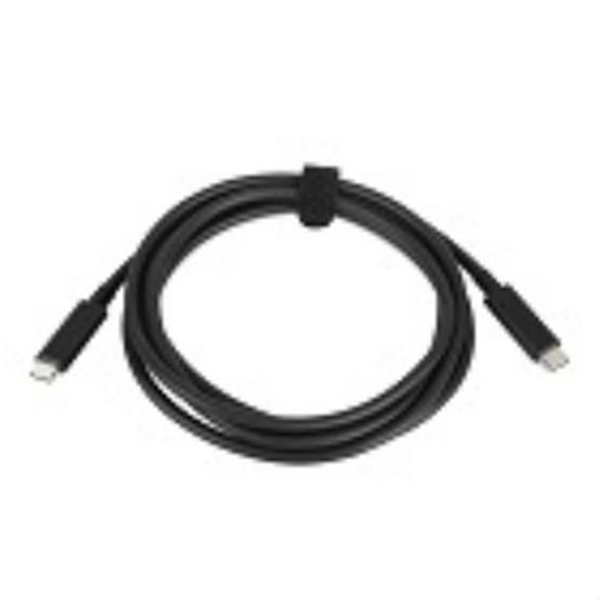 Picture of Lenovo 4X90Q59480 USB cable 2 m USB 3.2 Gen 1 (3.1 Gen 1) USB C Black