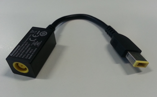 Picture of Lenovo ThinkPad Slim Power Conversion Cable Black