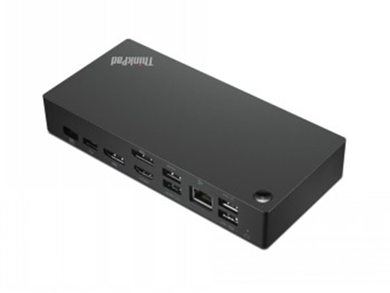 Picture of Lenovo ThinkPad Universal USB-C Smart Dock Wired Thunderbolt 4 Black