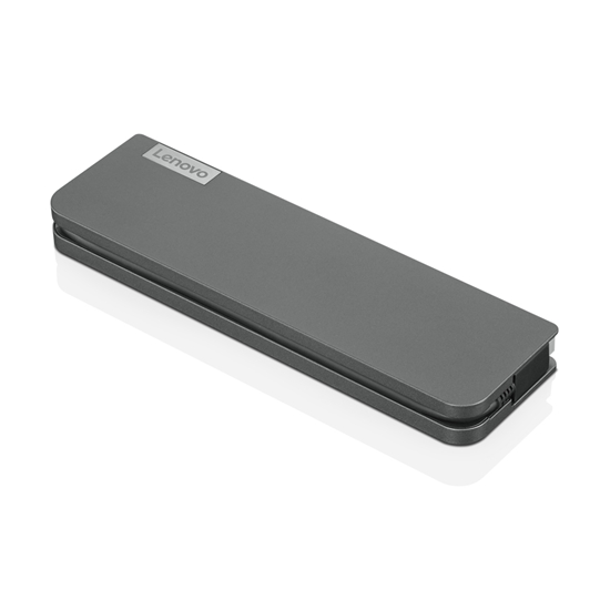 Picture of Lenovo USB-C Mini Dock Wired USB 3.2 Gen 1 (3.1 Gen 1) Type-C Grey