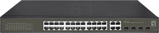 Picture of LevelOne GES-2128P Hilbert 28-Port Gigabit PoE Smart Switch