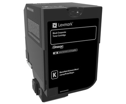 Attēls no Lexmark 74C20KE toner cartridge 1 pc(s) Original Black