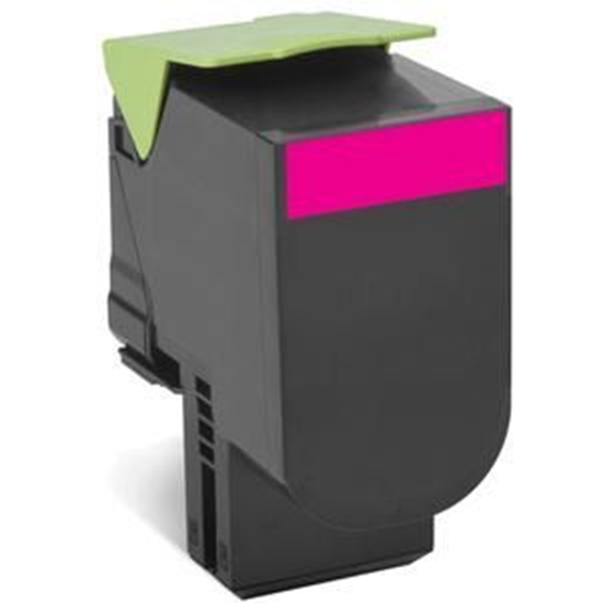 Picture of Lexmark 80C2HME toner cartridge 1 pc(s) Original Magenta