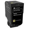 Picture of Lexmark 84C2HY0 toner cartridge 1 pc(s) Original Yellow