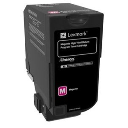 Picture of Lexmark 84C2HM0 toner cartridge 1 pc(s) Original Magenta