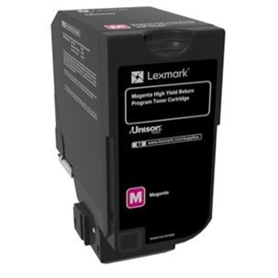 Изображение Lexmark 84C2HM0 toner cartridge 1 pc(s) Original Magenta