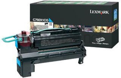 Изображение Lexmark C792X1CG toner cartridge 1 pc(s) Original Cyan