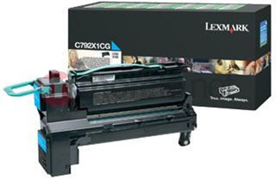 Изображение Lexmark C792X1CG toner cartridge 1 pc(s) Original Cyan