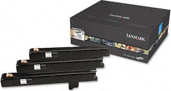 Изображение Lexmark Zestaw trzech bbnów wiatoczuych CMY do C935, X940e i X945e 0C930X73G