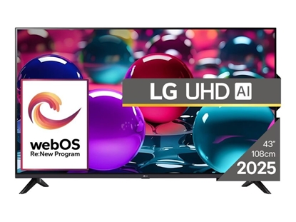 Attēls no TV Set|LG|43 "|4K Ultra HD|3840 x 2160 pixels|Flat|16:9|LED|43UA73003LA