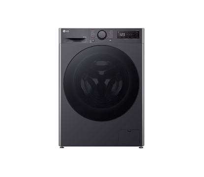 Attēls no LG | Washing machine with dryer | F4DR510S2M | Energy efficiency class A | Front loading | Washing capacity 10 kg | 1400 RPM | Depth 56.5 cm | Width 60 cm | Display | LED | Drying system | Drying capacity 6 kg | Steam function | Direct drive | Middle Blac