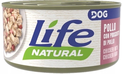 Picture of LIFE DOG pusz.90g CHICKEN + CHICKEN HAM     /24