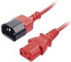 Изображение Lindy 1m C14 to C13 Extension Cable, red