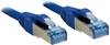 Picture of Lindy 2m Cat.6A S/FTP networking cable Blue Cat6a S/FTP (S-STP)