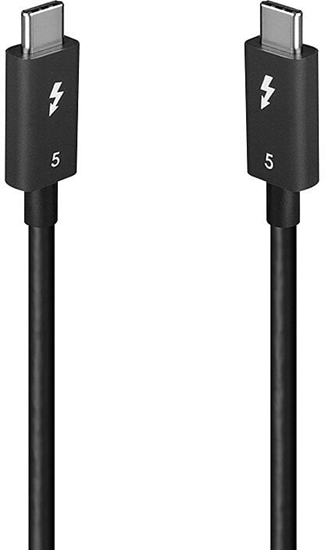Picture of Lindy 31130 Thunderbolt kabelis 1 m 80 Gbit/s Melns