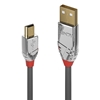 Picture of Lindy 3m USB 2.0 Type A to Mini-B Cable, Cromo Line