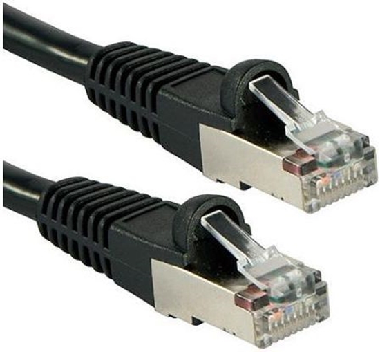 Изображение Lindy 47179 networking cable Black 2 m Cat6 S/FTP (S-STP)