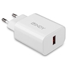 Изображение Lindy 73412 mobile device charger Smartphone, Tablet White AC Fast charging Indoor, Outdoor
