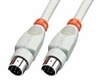 Picture of Lindy 8 Pin Mini DIN Cable 2 m parallel cable Grey