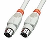 Picture of Lindy 8 Pin Mini DIN Cable 2 m parallel cable Grey