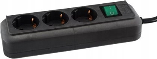 Picture of Listwa zasilajca Brennenstuhl Eco-Line + Switch Grey/Silver