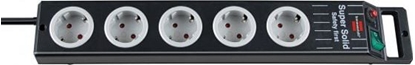Изображение Brennenstuhl Steckdosenleiste Super-Solid Line   5x schw