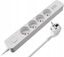 Изображение Listwa zasilajca Defender SFS 133 1,5 m, 4 gniazda, 3x USB biaa