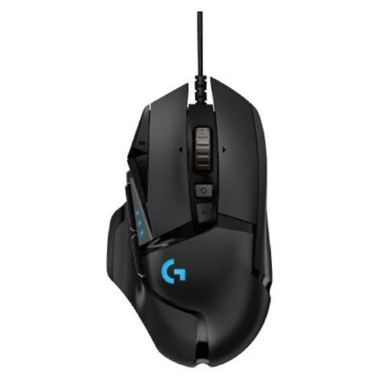 Изображение Logilink Logitech G502 HERO, wired gaming mouse, black