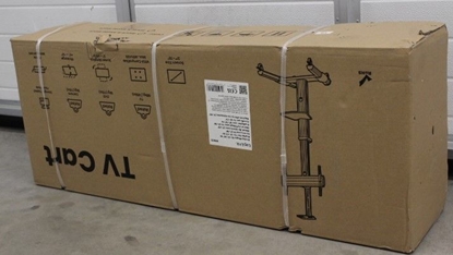 Picture of Logilink SALE OUT. BP0025 TV stand cart, adjustable TV height, 37–70“, max. 50 kg | | Floor stand | BP0025 | 30-70 " | Maximum weight (capacity) 50 kg | DAMAGED PACKAGING