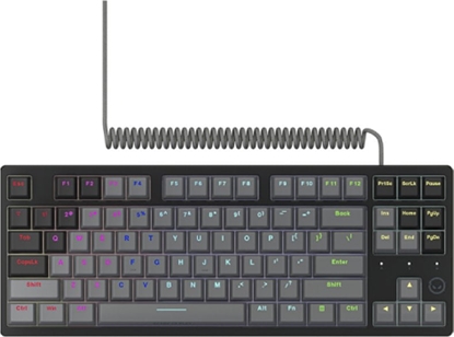 Attēls no Klaviatūra LORGAR Azar 514TKL Black ENG