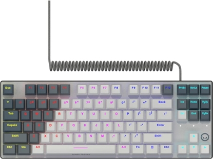 Attēls no Klaviatūra LORGAR Azar 514TKL White ENG