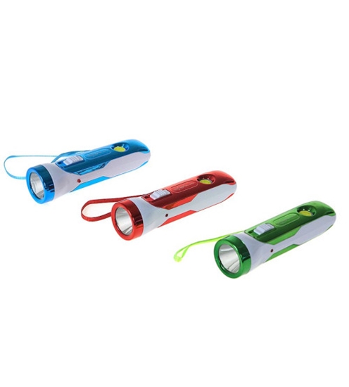 Picture of Lukturītis 13 cm ar USB lādētāju, 3 gaismas režīmi dažādas krāsas 590540