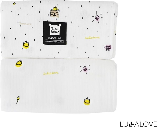 Picture of LullaLove Zestaw 2 otulaczy Ksiniczka (LLV08848)