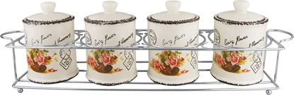 Picture of Maestro ZESTAW 4 POJEMNIKÓW NA PRZYPRAWY MAESTRO MR-20050-04CS