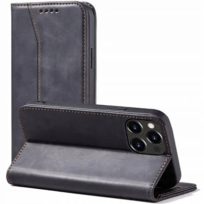 Picture of Magnet Fancy Case etui iPhone 14 Pro Max pokrowiec z klapk portfel podstawka czarne