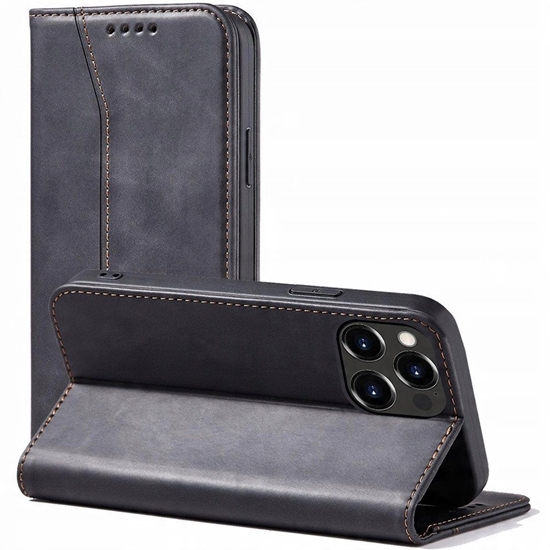 Picture of Magnet Fancy Case etui iPhone 14 Pro Max pokrowiec z klapk portfel podstawka czarne