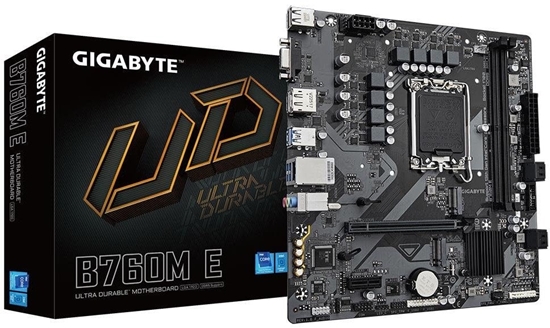 Picture of Mainboard|GIGABYTE|Intel B760 Express|LGA1700|Micro-ATX|Memory DDR5|Memory slots 2|B760ME1.0