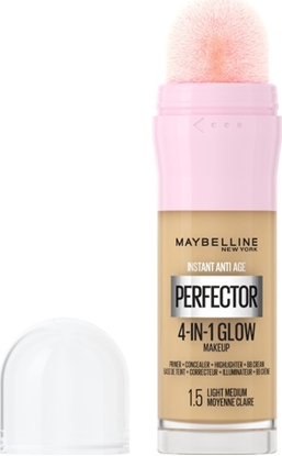 Изображение Maybelline  MAYBELLINE Perfector 4-in-1 Glow Korektor do twarzy nr 1.5 Light Medium 20ml